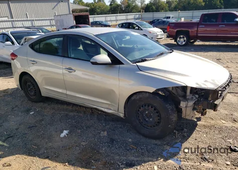 2017 Hyundai Elantra Se из США, поврежденный, VIN 5NPD74LF4HH104168